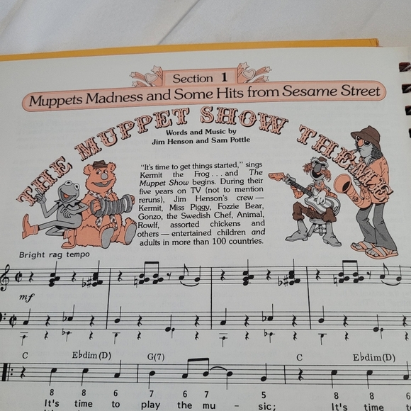 VTG 1985 The Readers Digest Childrens Songbook Hardcover Spiral Bound Music Book - Picture 14 of 16